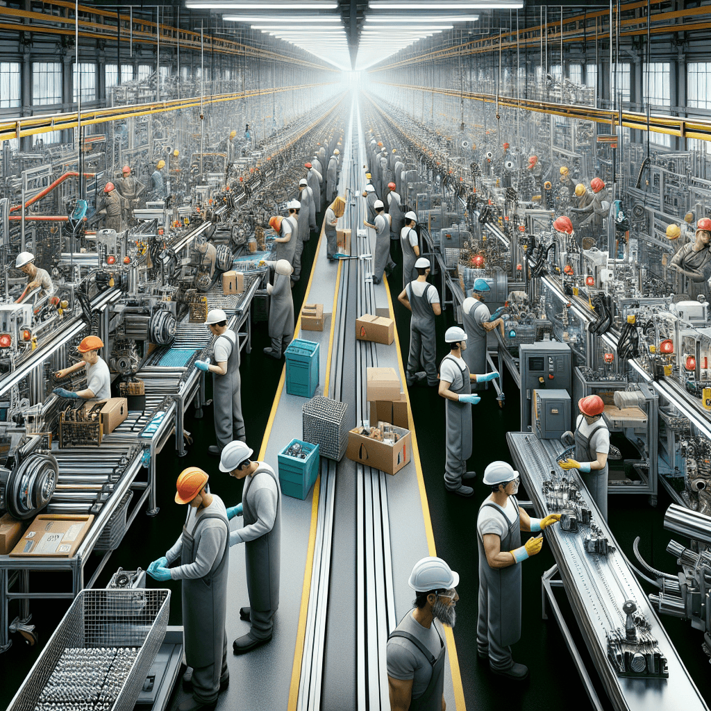 Assembly line , photo