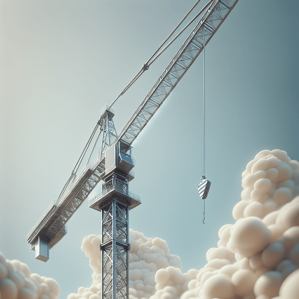 Construction crane , photo