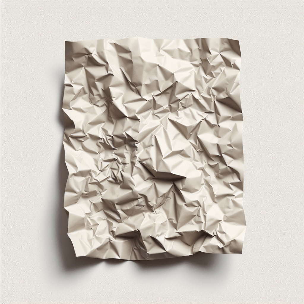 Crumpled paper , photo