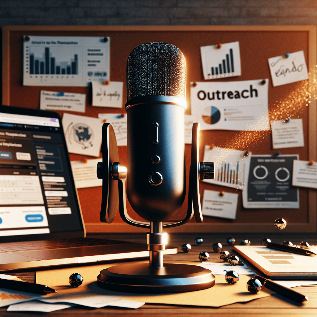 Podcast outreach best practices -> Microphone , photo