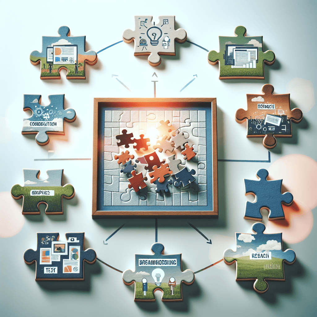 Collaborative content best practices -> Puzzle , photo