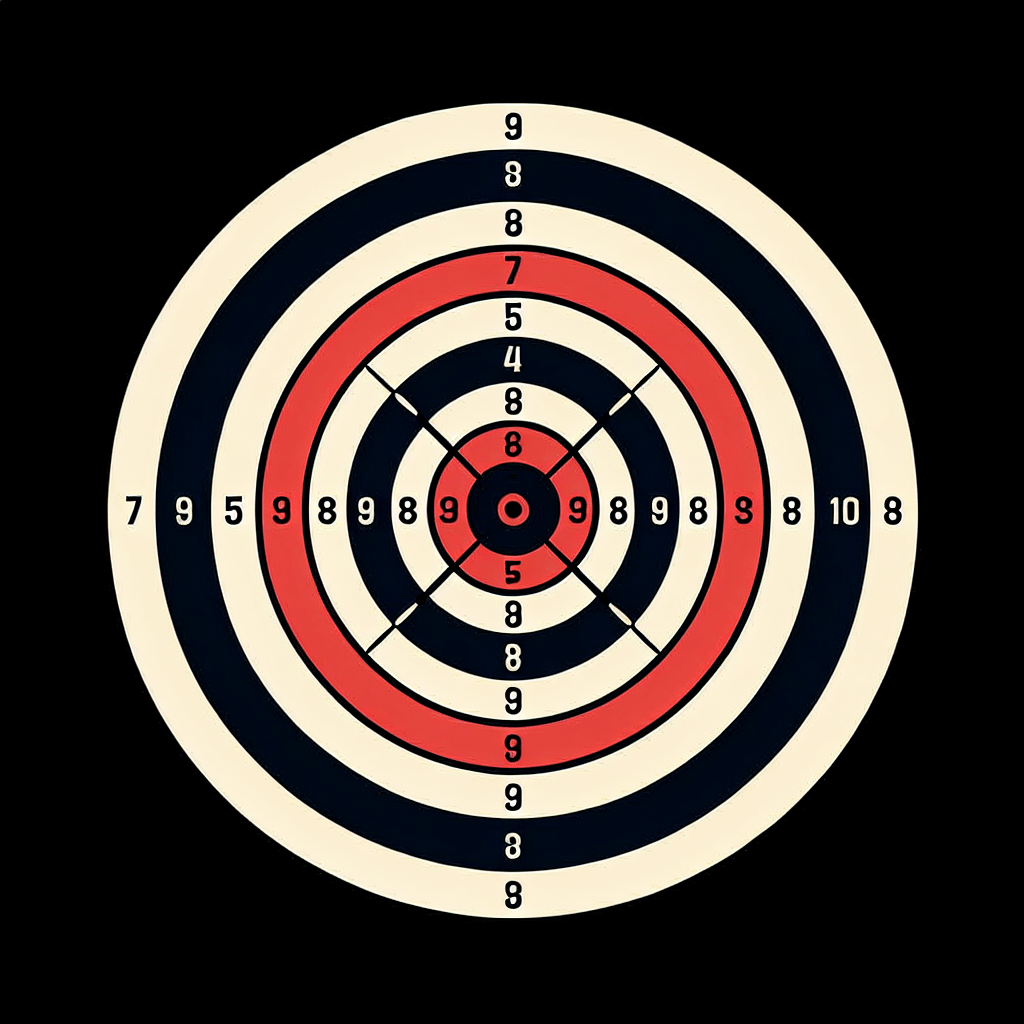 Target bullseye , photo