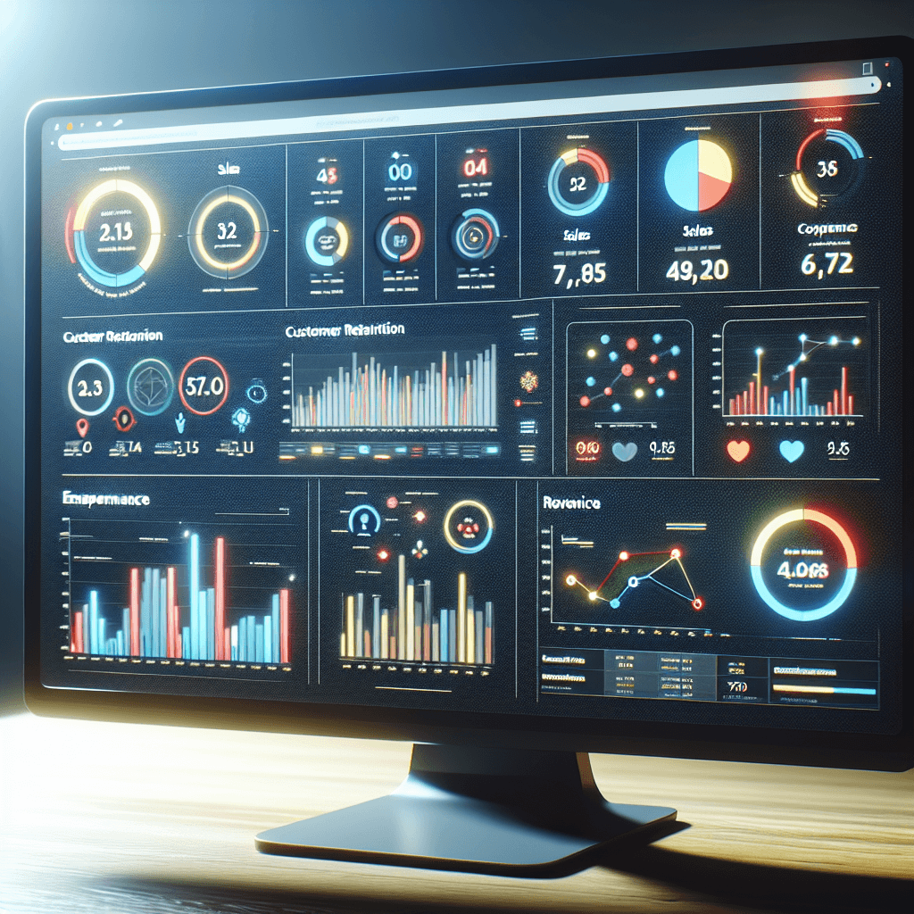 Metrics dashboard , photo