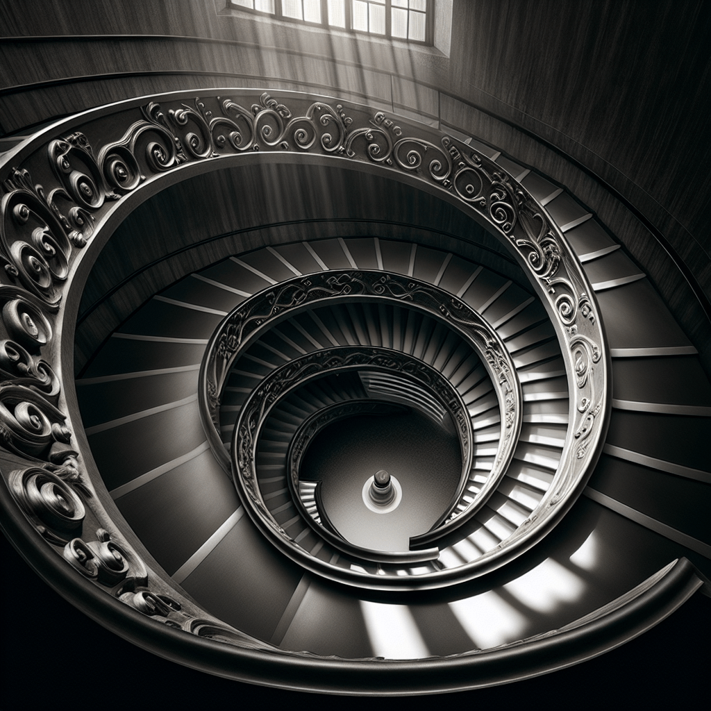 Iteration: Spiral staircase , photo